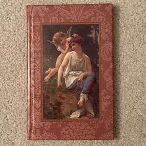 Blank Lined Damask Journal I Cupid Adorning a Young Maiden I Guillaume Seignac